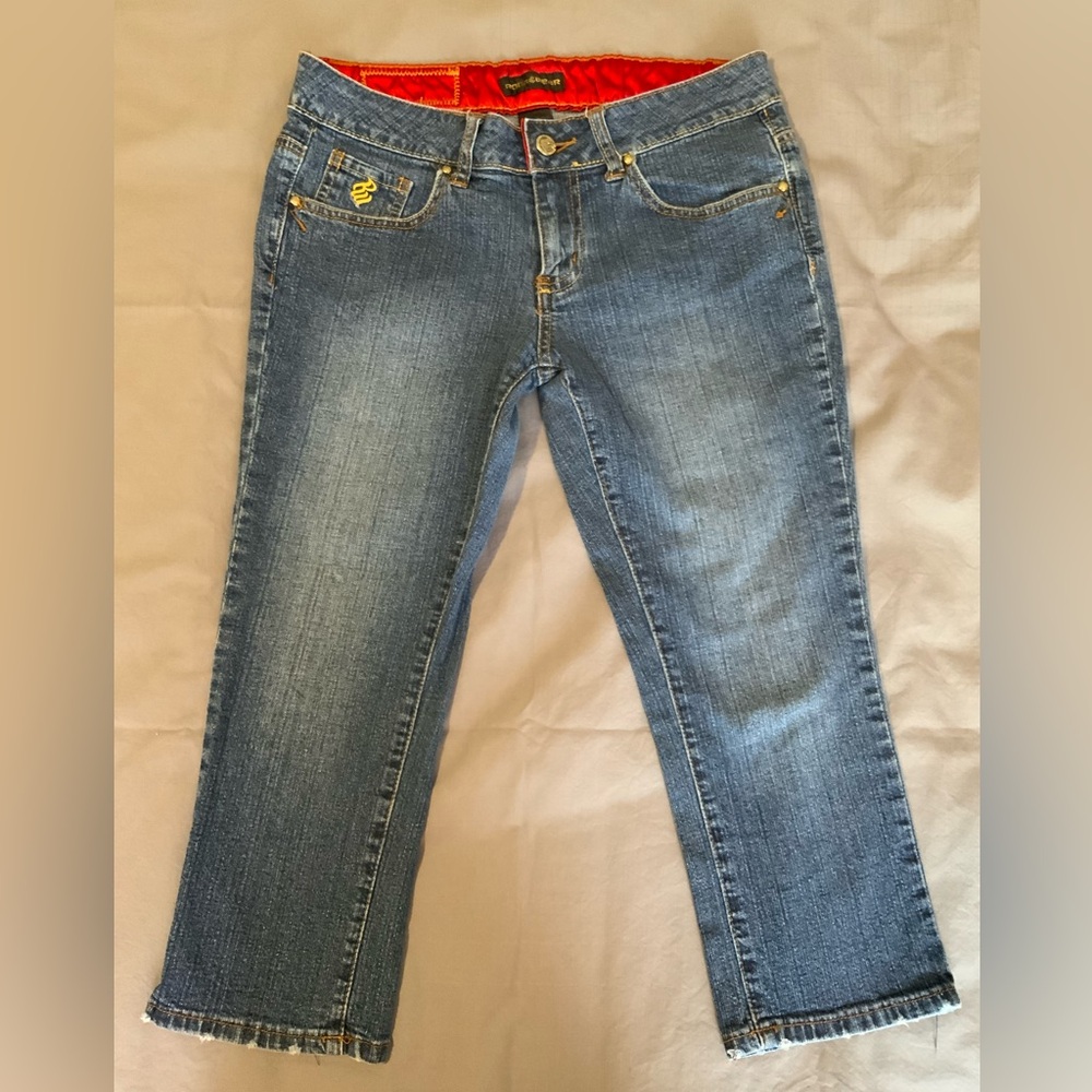 Rocawear Women's Straight Leg Blue Jeans, Size 5